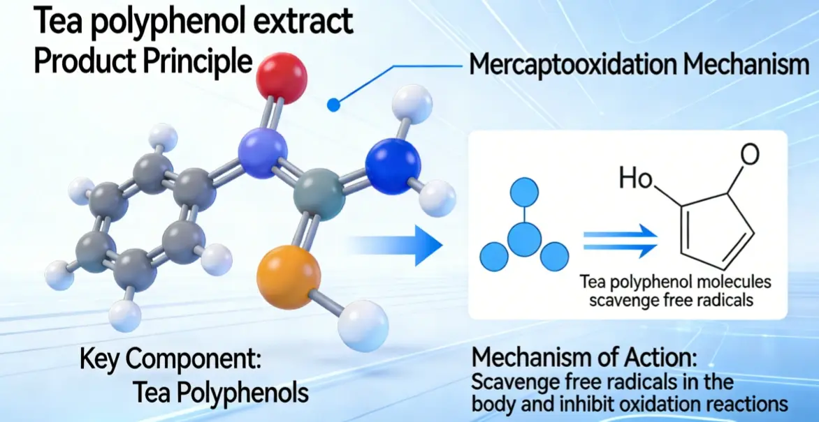 Characteristics of tea extract powder
