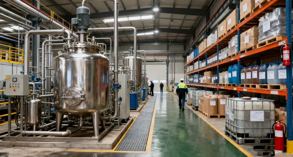 Complete factory equipment