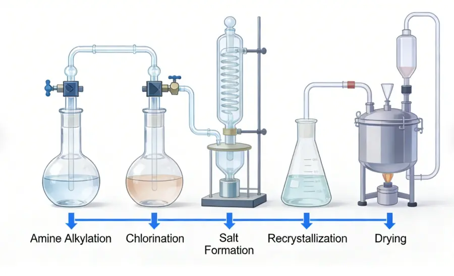 Sibutramine production process Sibutramine production process