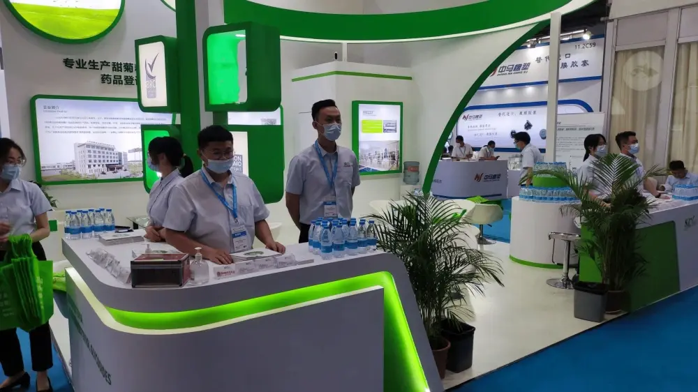 Customers at industry exhibitions