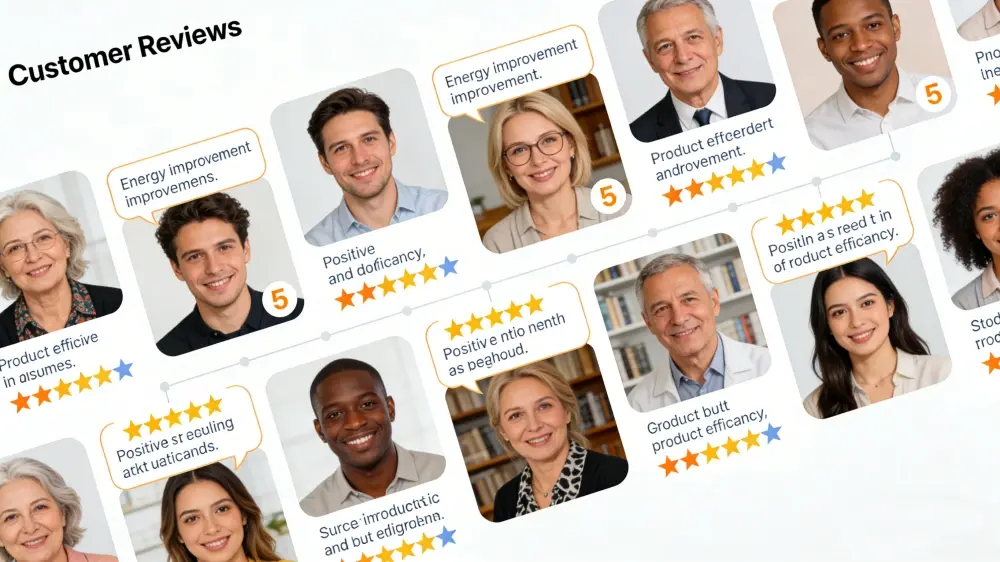 Customer testimonials Customer testimonials