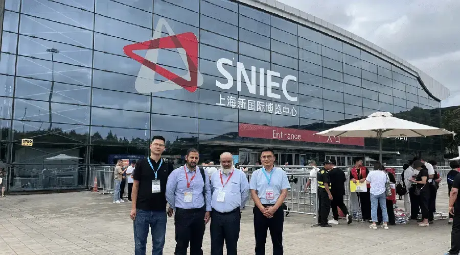 Customers at industry exhibitions