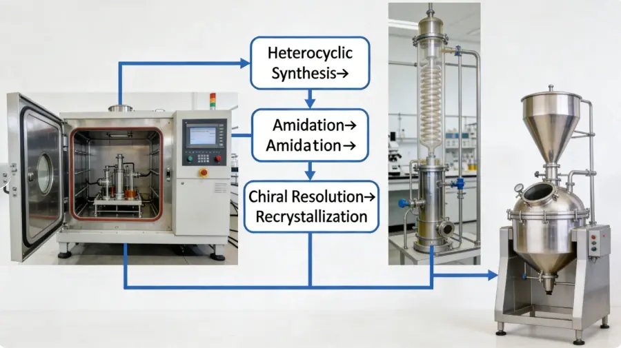 Tadalafil powder process Tadalafil powder process