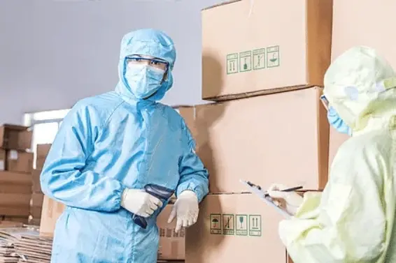 Count warehouse goods