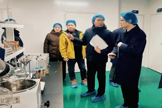 on the factory floor