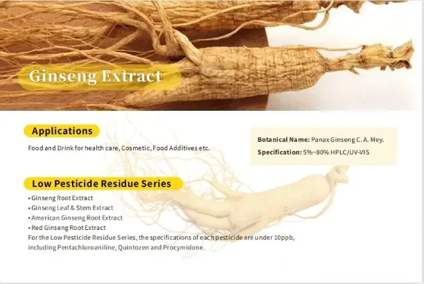 ginseng extract powder ginseng extract powder