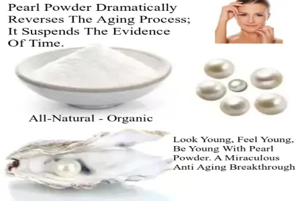 Uses of pearl powder