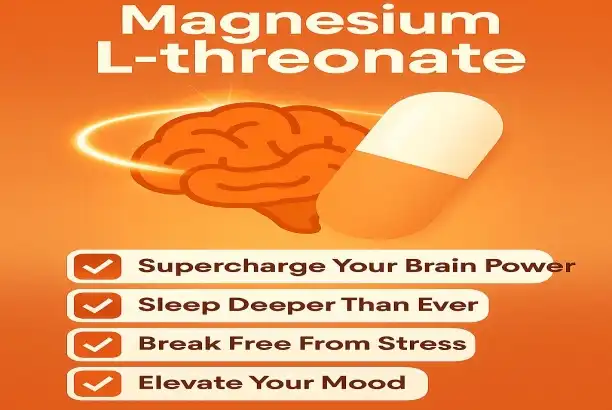 Magnesium L-Threonate Bulk Powder for Sharper Memory and Better Sleep