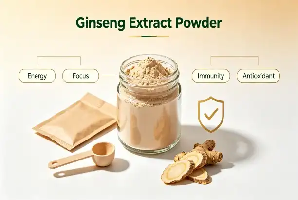 Ginseng Extract Powder: Extraction Methods and Product Quality