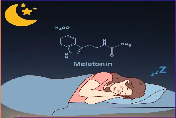 What is melatonin powder derived from?